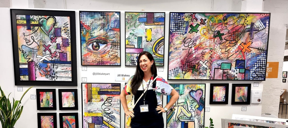 Jill’s First London Art Fair: New Artist Fair, Brick Lane