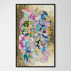 “I'm a Giant, and I'm a Tiny Person” Hand Embellished Limited Edition Print
